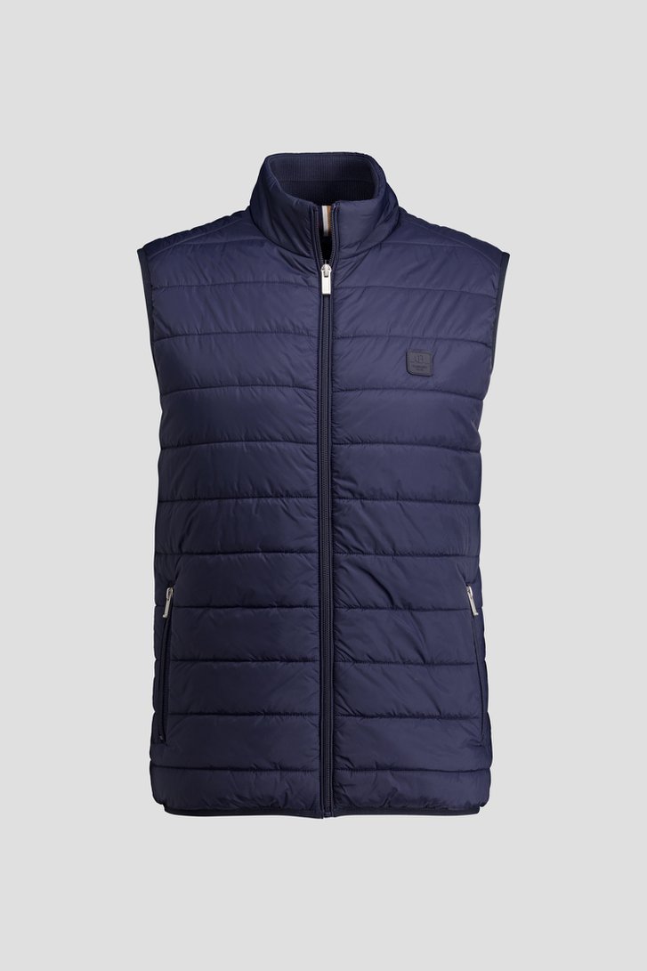 Photo produit 1 de Bodywarmer matelassé bleu foncé de Dansaert Blue pour Hommes