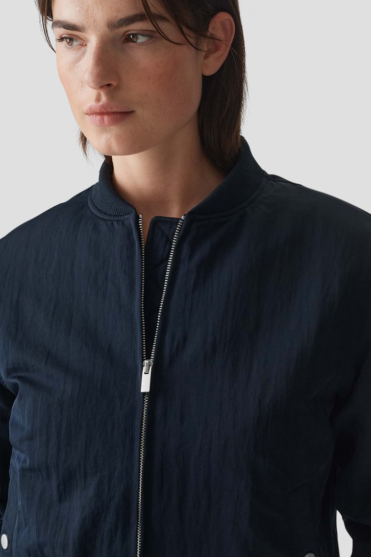 Bomber bleu marine de Opus pour Femmes