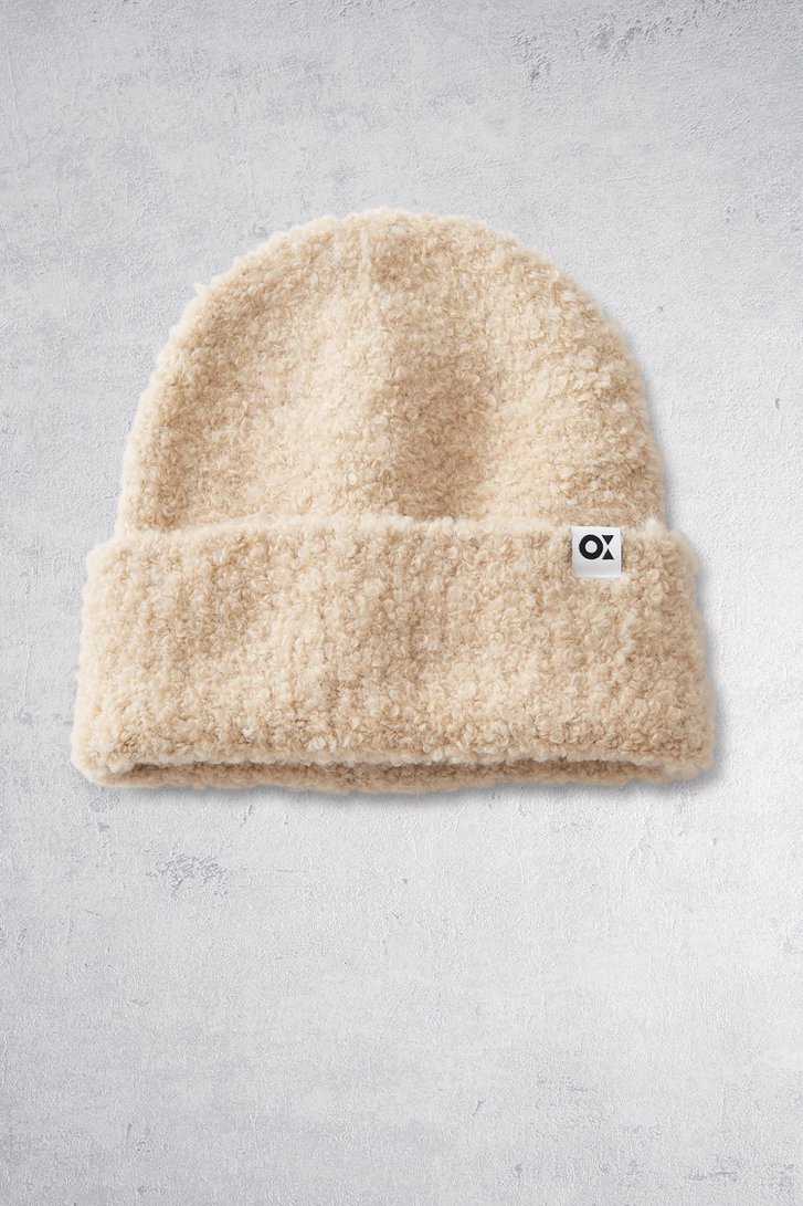 Photo produit 1 de Bonnet teddy beige de Opus pour Femmes