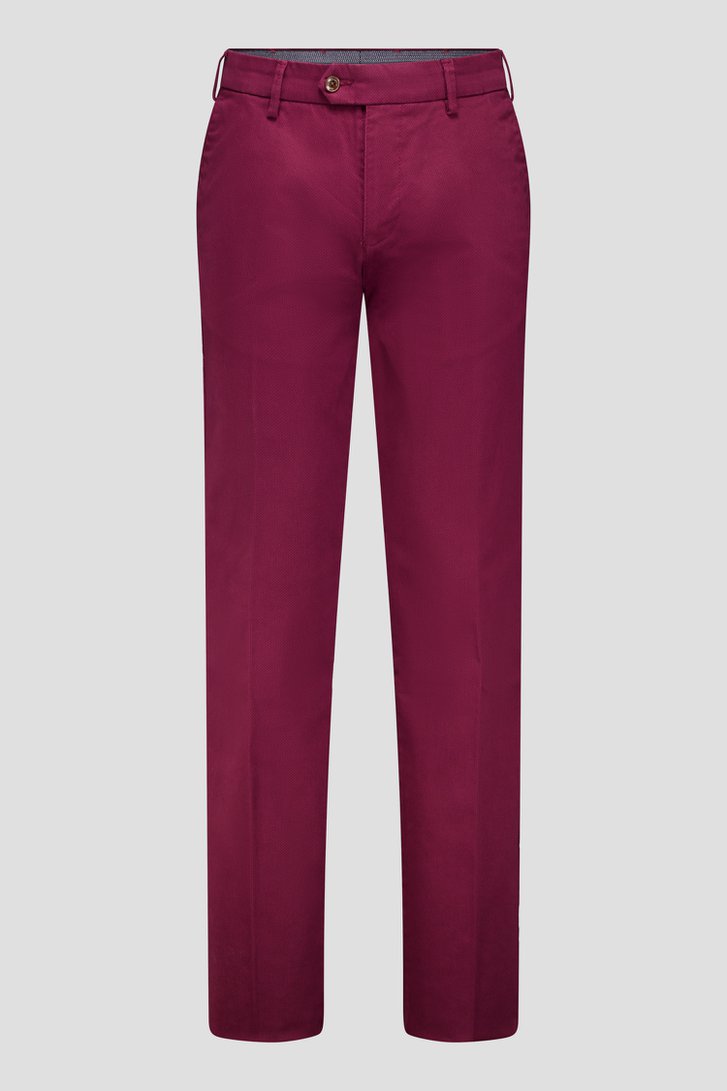 Productfoto 1 van Bordeaux chino - Vancouver - Regular fit  door Brassville voor Heren