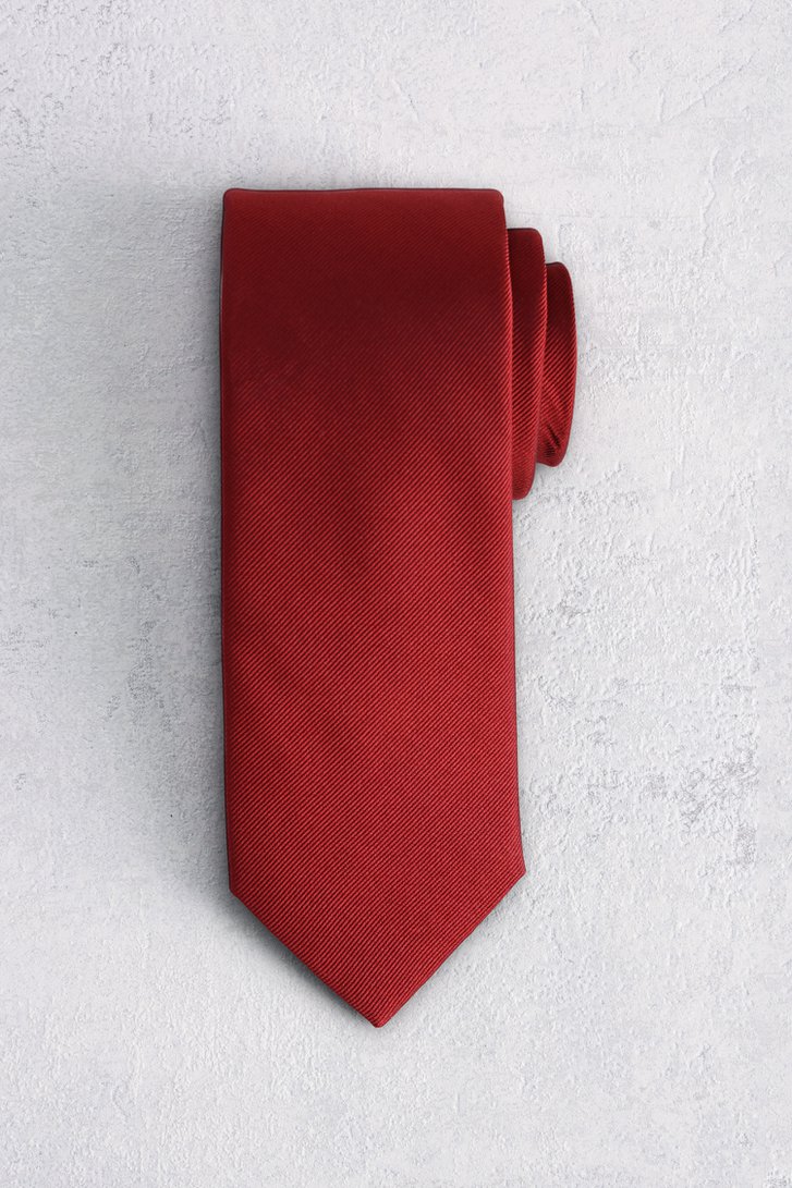 Voorkant van Bordeaux das door Liberty Island voor Heren