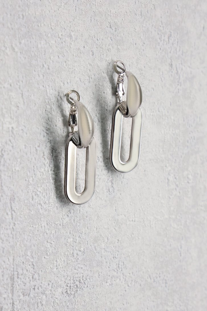 Boucles d'oreilles argentées de Liberty Island pour Femmes
