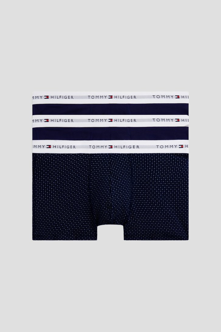 Photo produit 1 de Boxers bleus - Set de 3 de Tommy Hilfiger pour Hommes