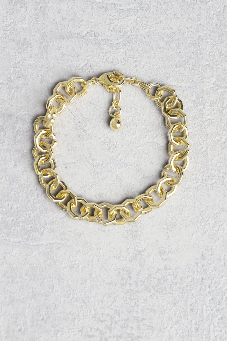 Bracelet doré avec maillons de Liberty Island pour Femmes