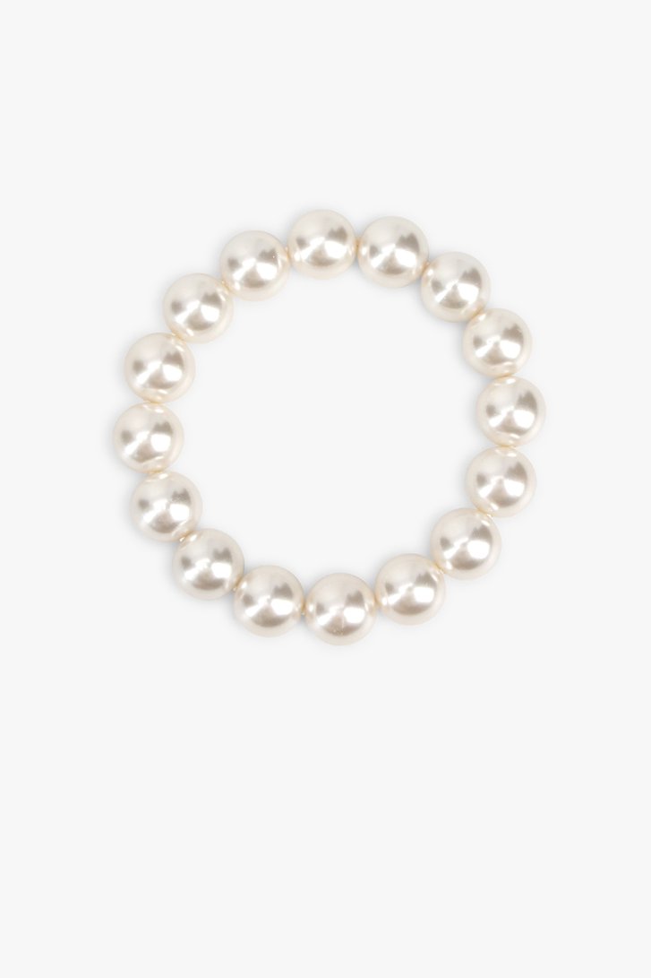 Bracelet en perles écrues de Liberty Island pour Femmes