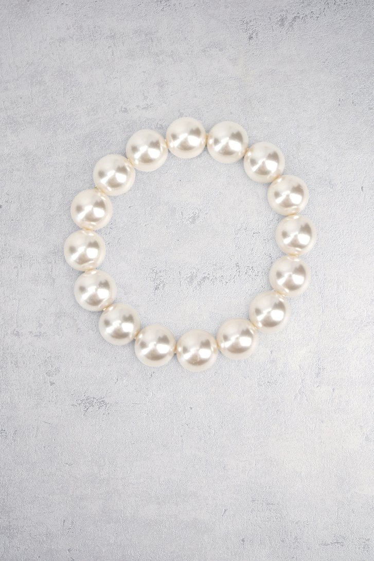 Le devant de Bracelet en perles écrues de Liberty Island pour Femmes