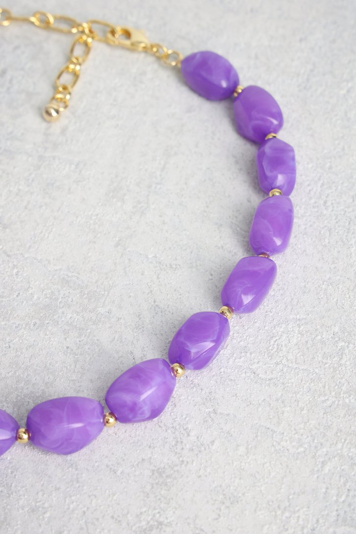 Bracelet perles violettes de Liberty Island pour Femmes