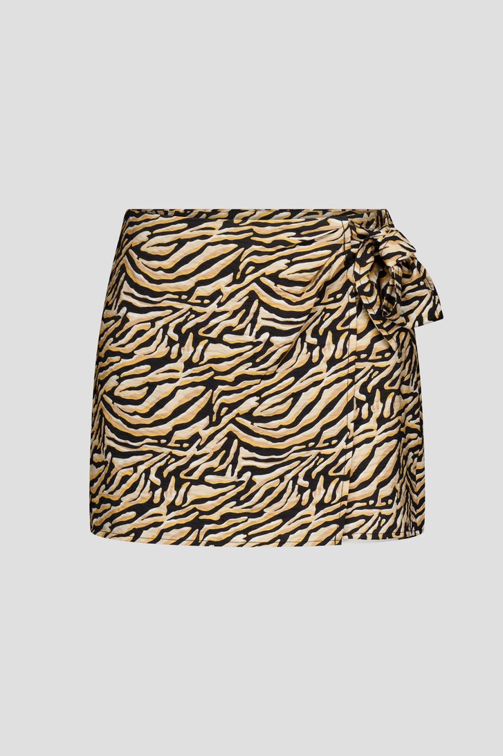 Broekrokje met animal print  van Louise voor Dames