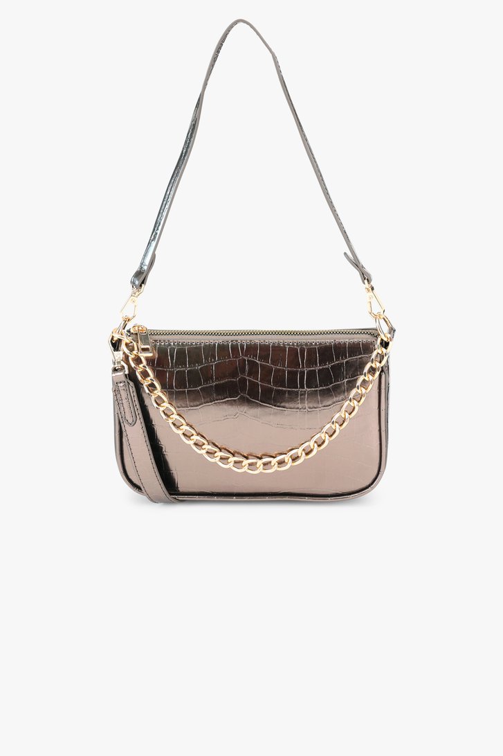 Brons metallic tasje met gouden accenten van Liberty Island voor Dames