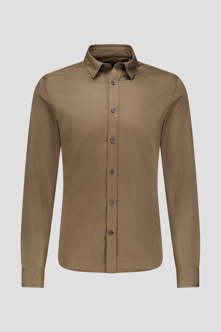 Productfoto 1 van Bruin hemd - Regular fit door Matinique voor Heren