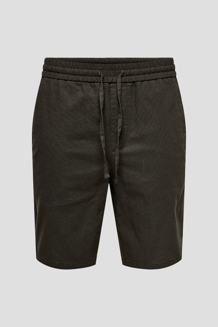 Productfoto 1 van Bruine bermuda door Only & Sons voor Heren