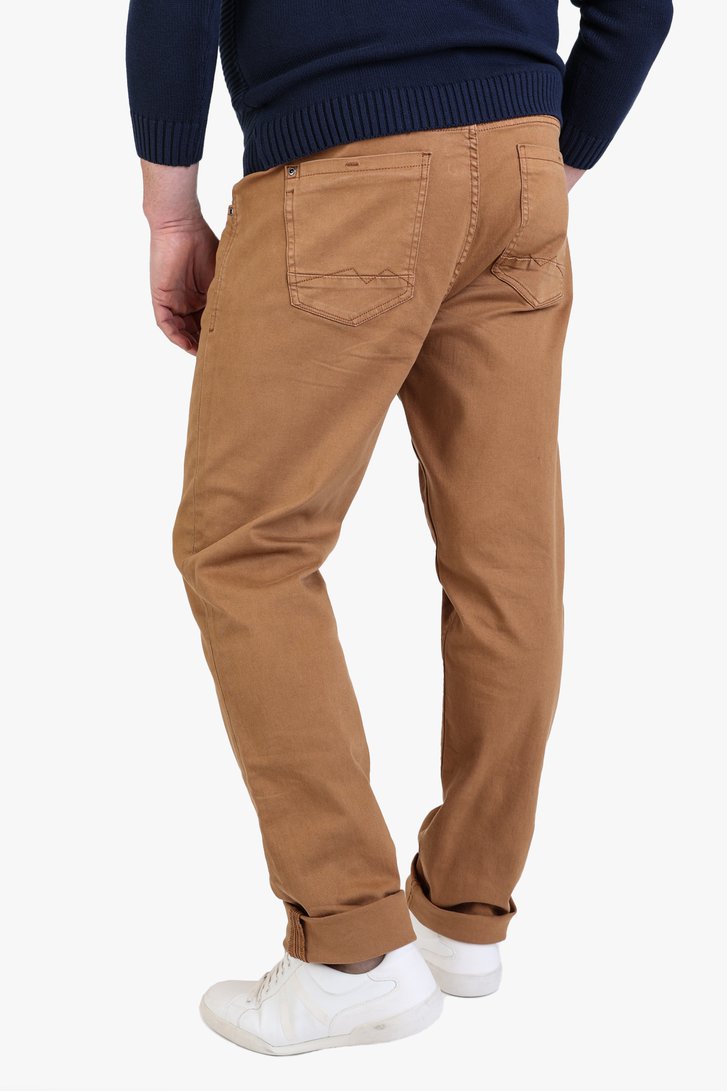 Bruine broek - regular fit van Jefferson voor Heren
