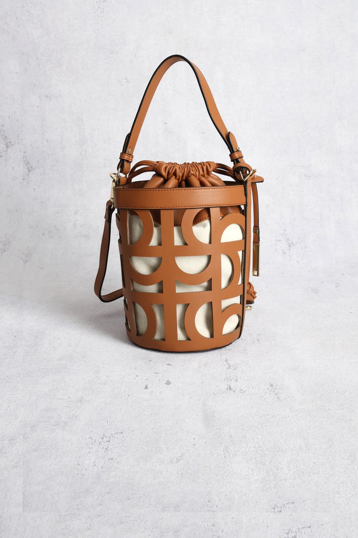 Bruine bucket handtas van Bulaggi voor Dames