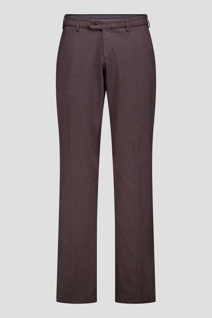 Productfoto 1 van Bruine gemêleerde chino - Louisiana - Regular fit door Brassville voor Heren