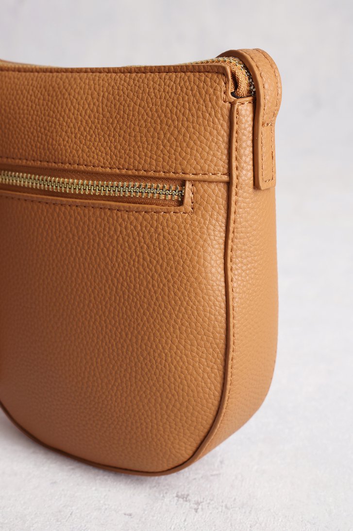 Bruine handtas met lederlook van Liberty Island voor Dames