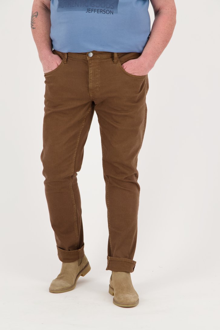 Bruine jeans - regular fit van Jefferson voor Heren