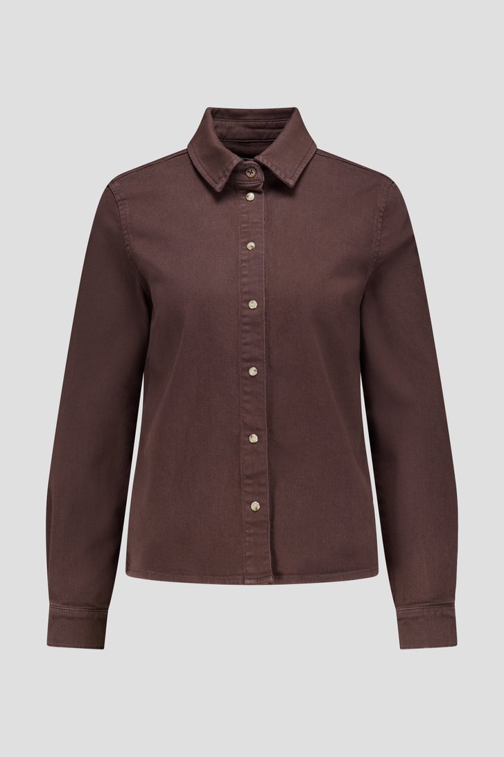 Productfoto 1 van Bruine jeansvest door Liberty Island Denim voor Dames