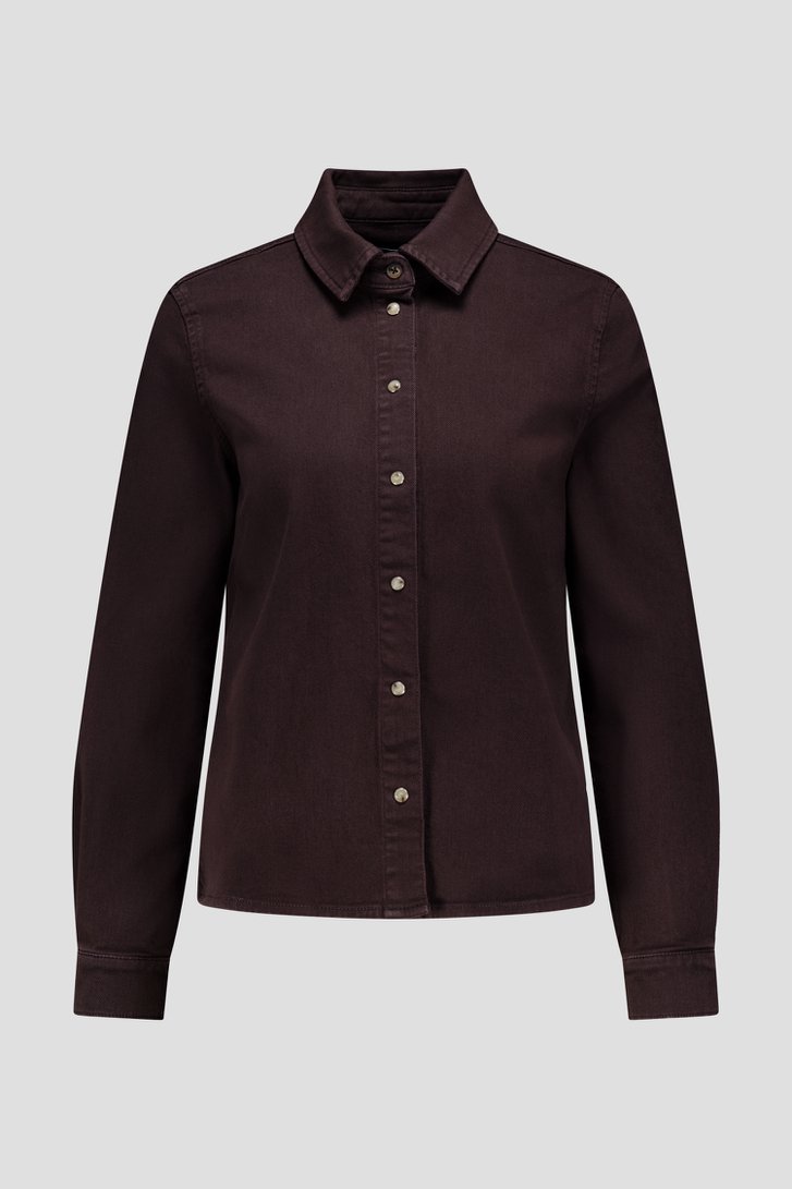 Productfoto 2 van Bruine jeansvest door Liberty Island Denim voor Dames