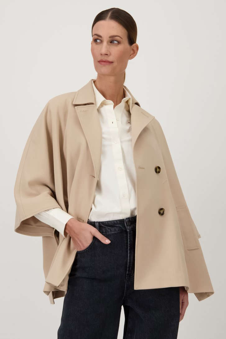 Cape beige de D'Auvry pour Femmes
