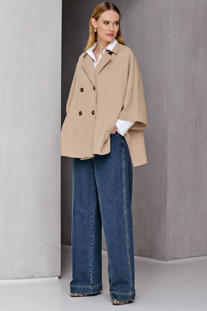 Cape beige de D'Auvry pour Femmes