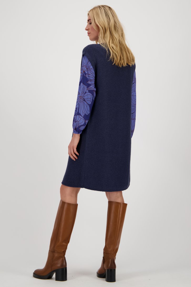 Cardigan bleu sans manches de Libelle pour Femmes