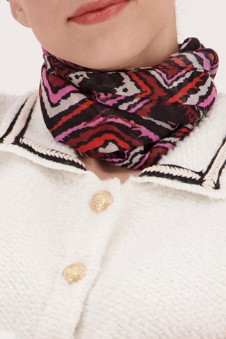 Cardigan court blanc de More & More pour Femmes