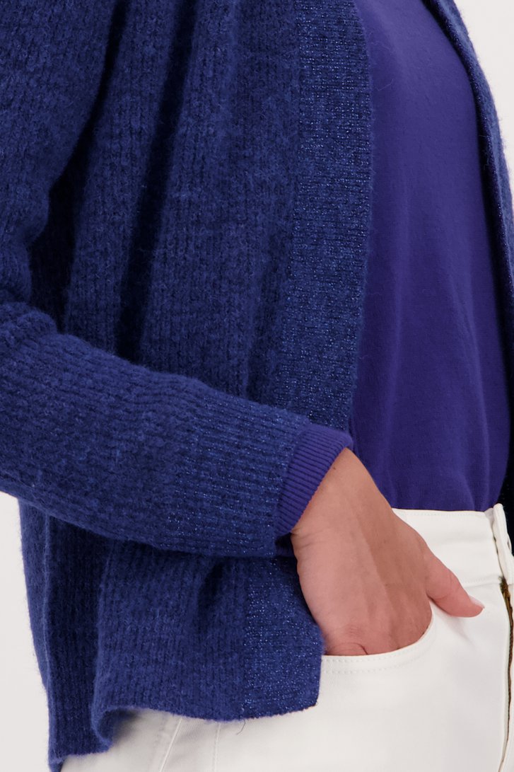 Cardigan court marine de Liberty Island pour Femmes