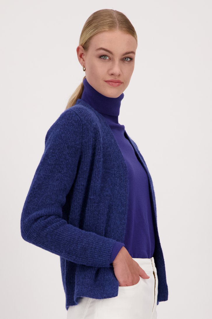Cardigan court marine de Liberty Island pour Femmes