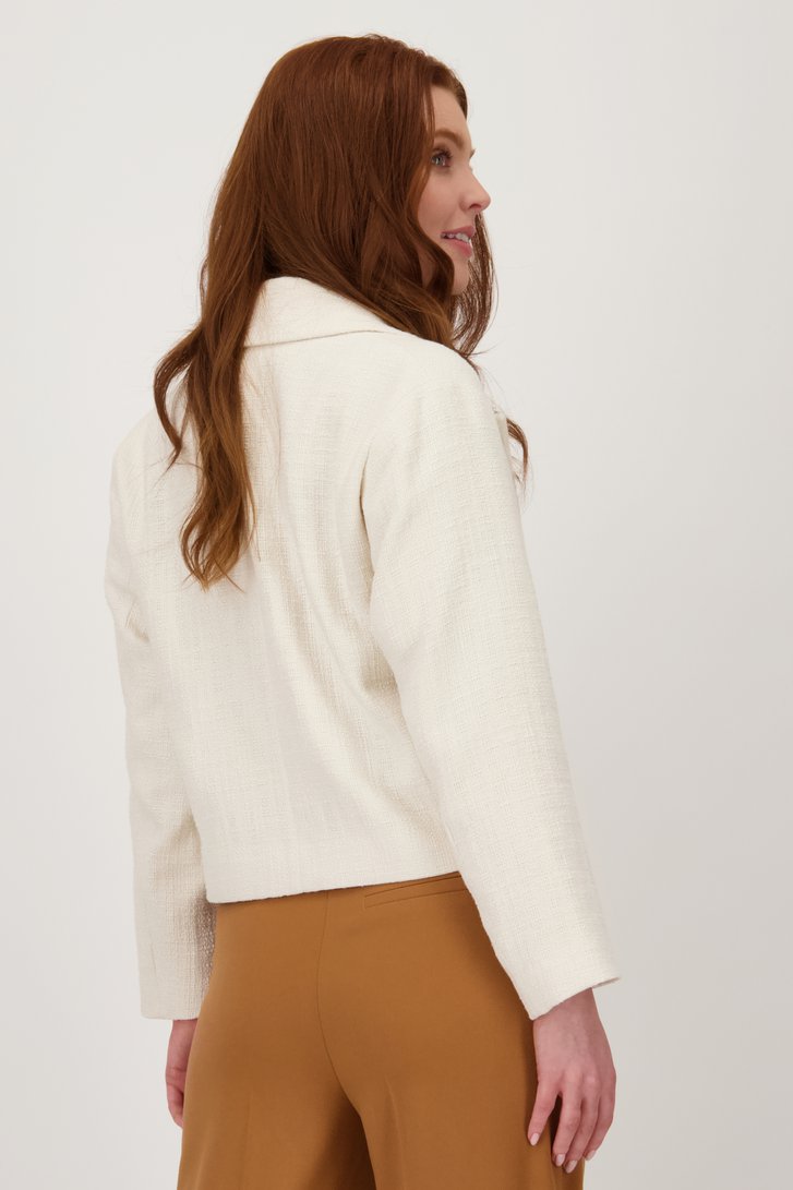 Cardigan écru en bouclé de Libelle pour Femmes