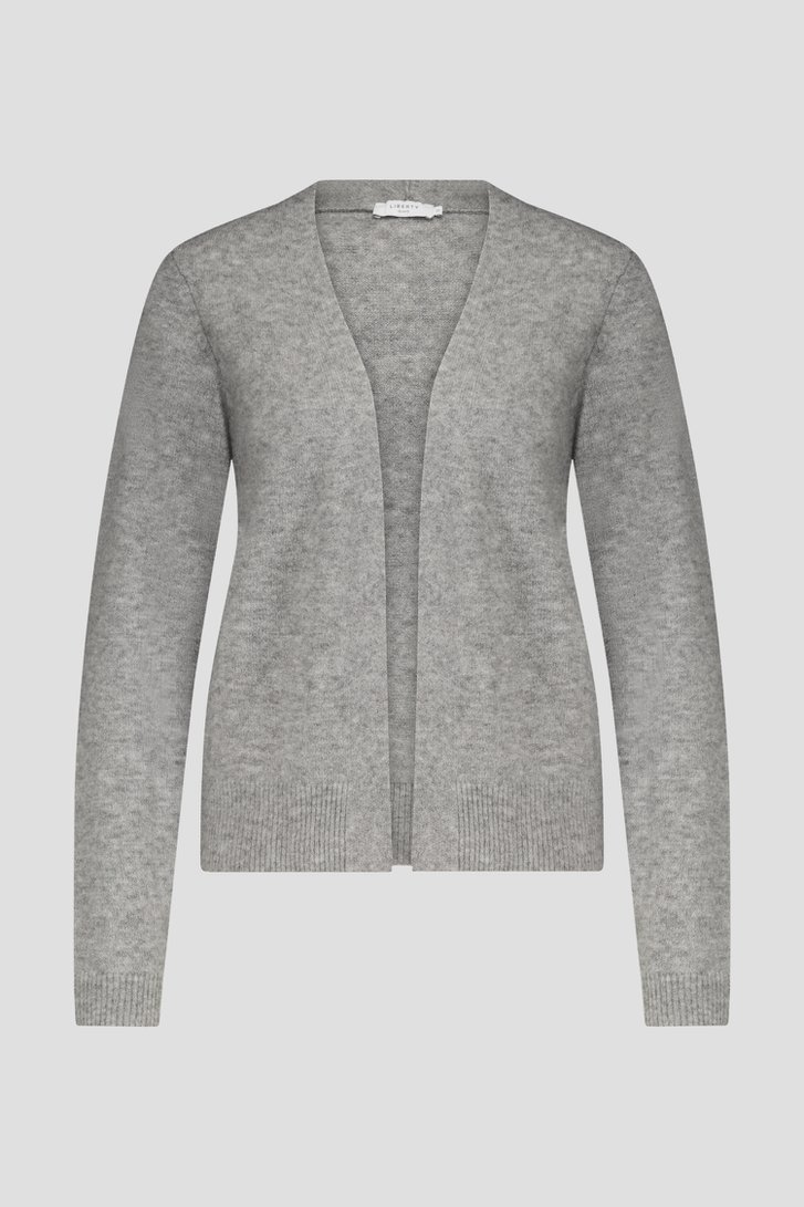Photo produit 1 de Cardigan gris clair sans boutons de Liberty Island pour Femmes