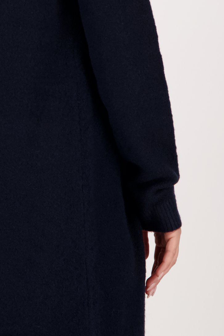 Cardigan long bleu foncé de Liberty Island pour Femmes