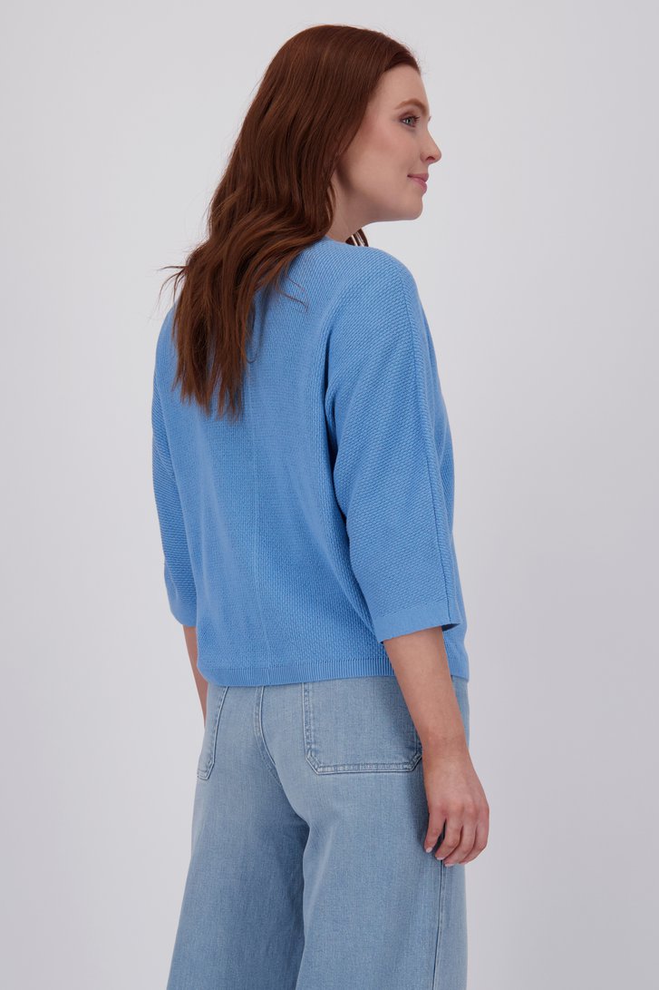 Cardigan ouvert bleu clair de Libelle pour Femmes