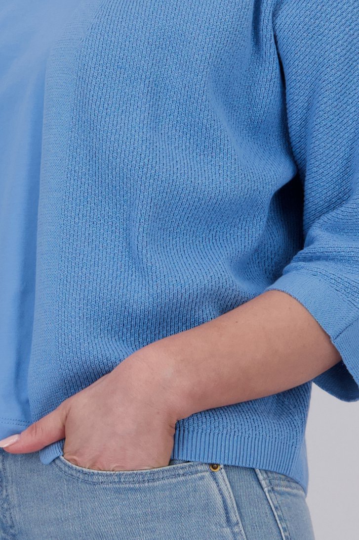Cardigan ouvert bleu clair de Libelle pour Femmes