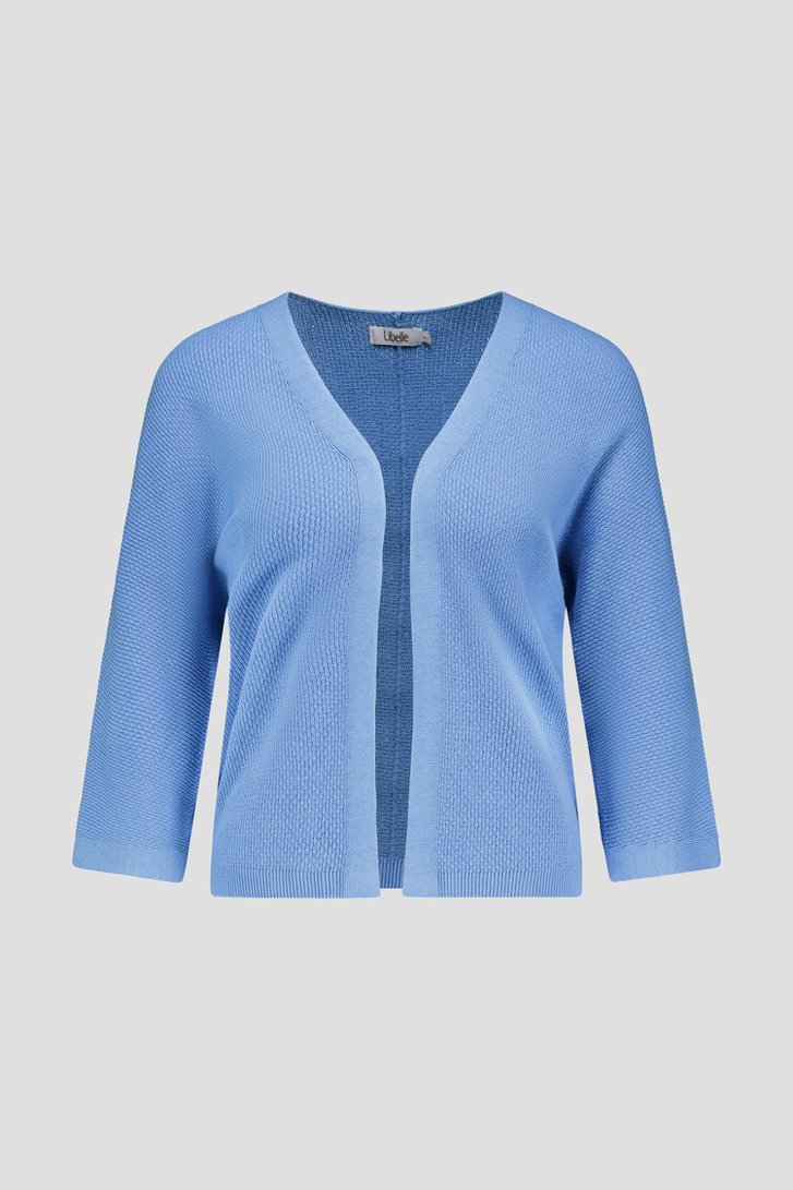 Cardigan ouvert bleu clair de Libelle pour Femmes