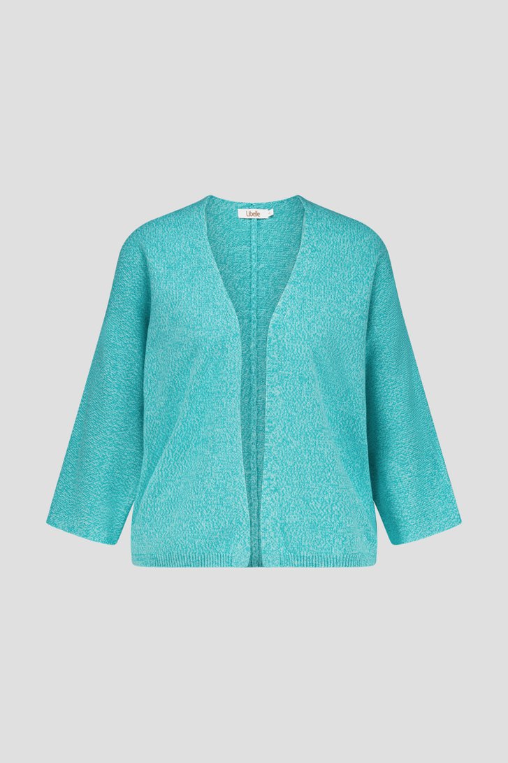 Cardigan turquoise de Libelle pour Femmes
