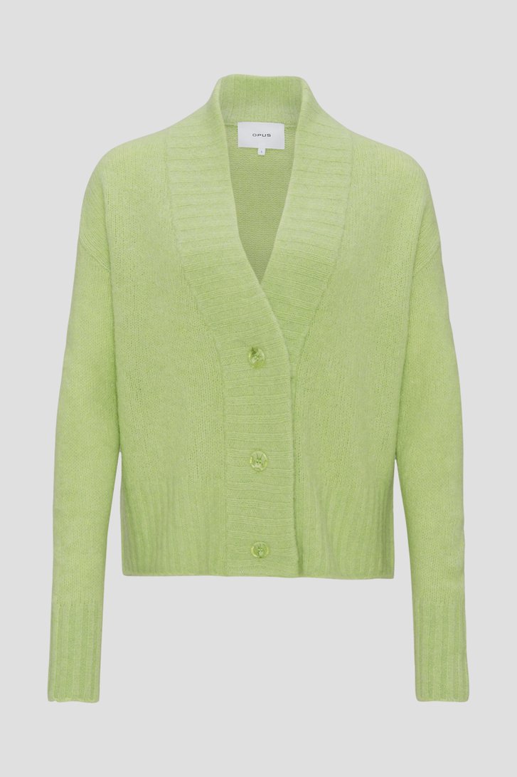 Cardigan vert clair de Opus pour Femmes