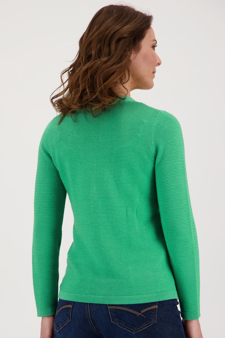 Cardigan vert scintillant de Claude Arielle pour Femmes
