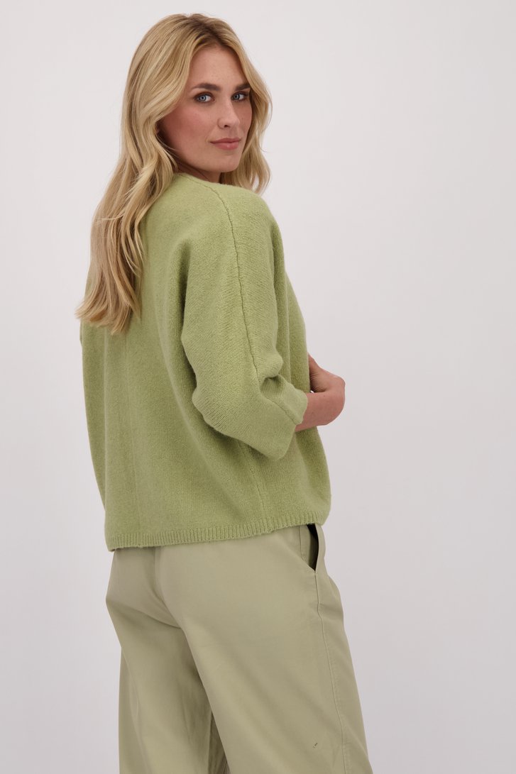 Le dos de Cardigan vert tendre de Libelle pour Femmes