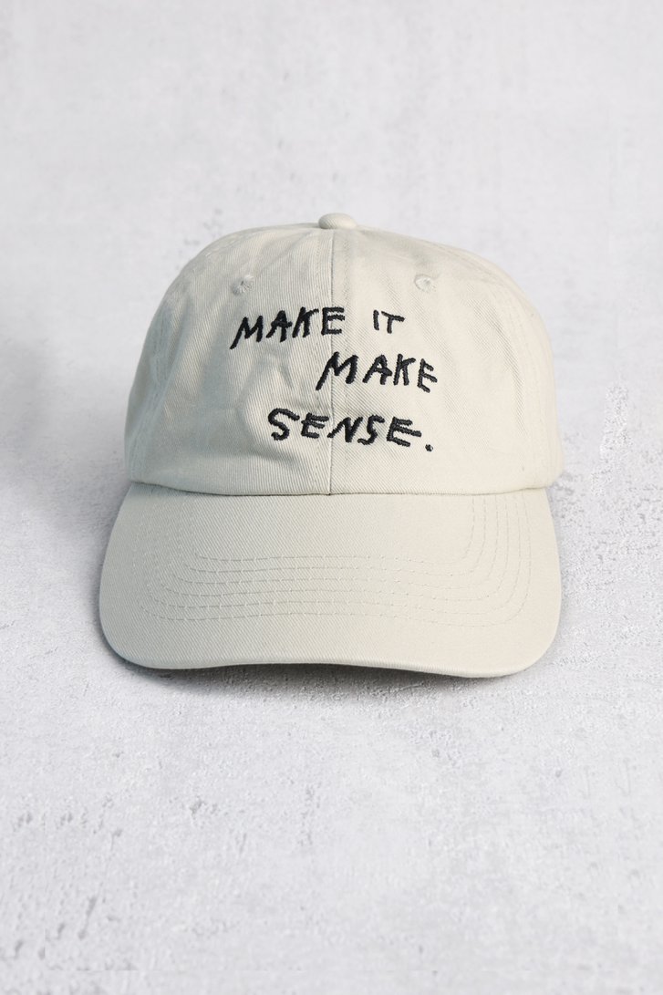 Casquette beige avec imprimé noir	 de ONLY & SONS pour Hommes