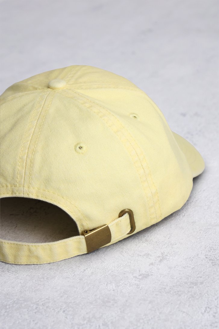 Photo produit 1 de Casquette jaune à effet délavé de Louise pour Femmes