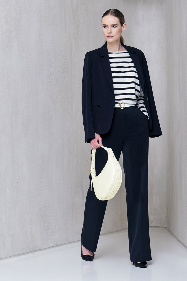 Ceinture blanche avec boucle dorée de D'Auvry pour Femmes