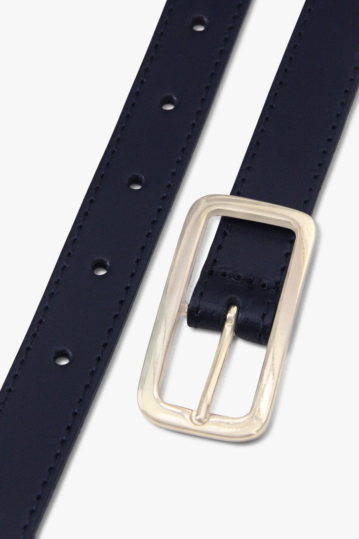 Ceinture fine bleu foncé de Liberty Island pour Femmes