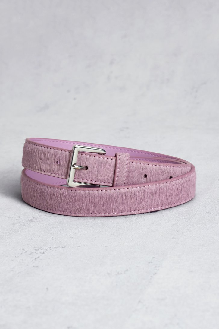 Le devant de Ceinture rose à texture douce de Liberty Island pour Femmes