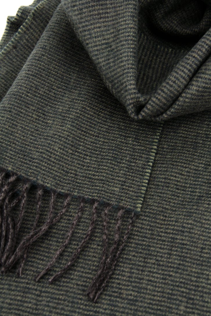 Photo produit 1 de Écharpe d'hiver en vert et gris de Michaelis pour Hommes