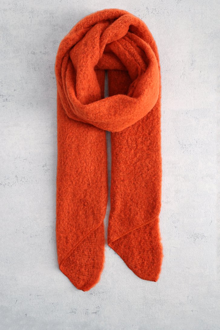 Le devant de Écharpe orange-rouge de Liberty Island pour Femmes