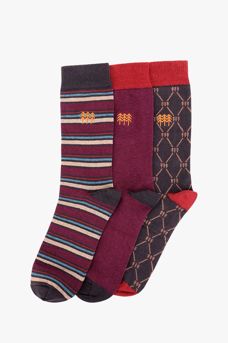 chaussettes - 3 paires de Ravøtt pour Hommes