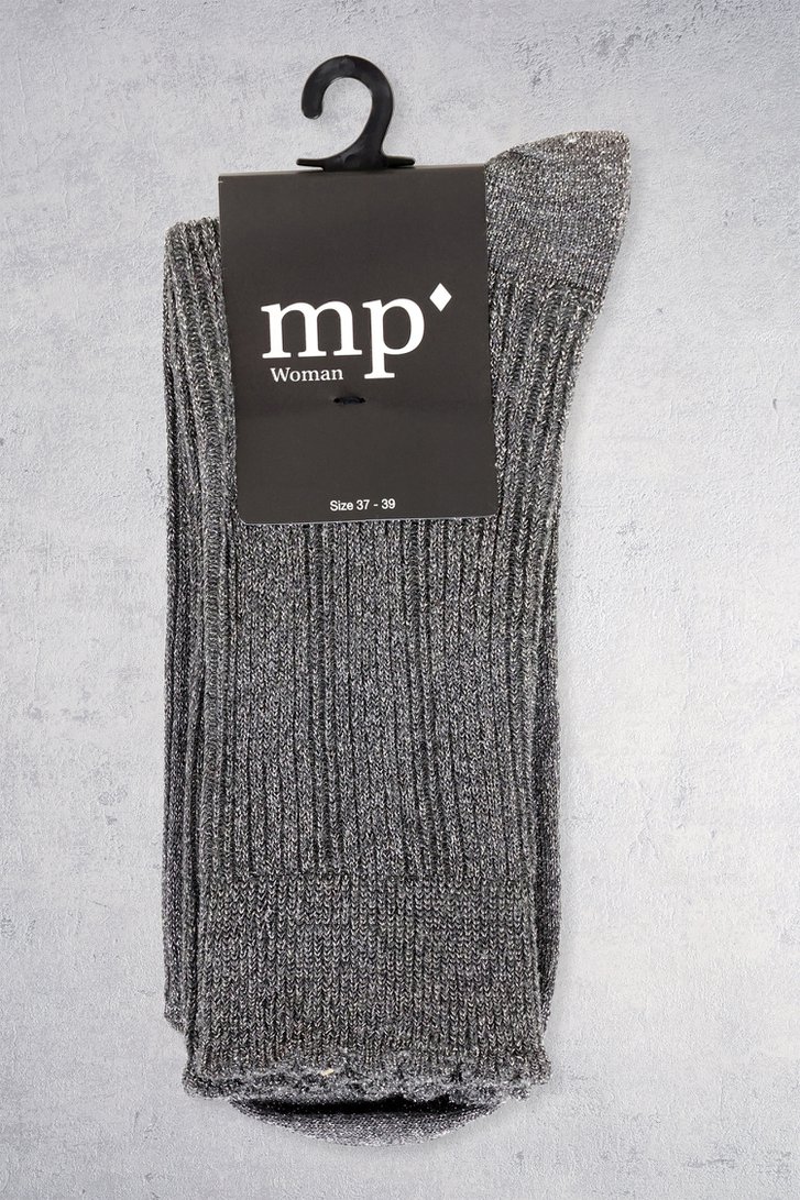 Le dos de Chaussettes à paillettes argentées de MP Denmark pour Femmes