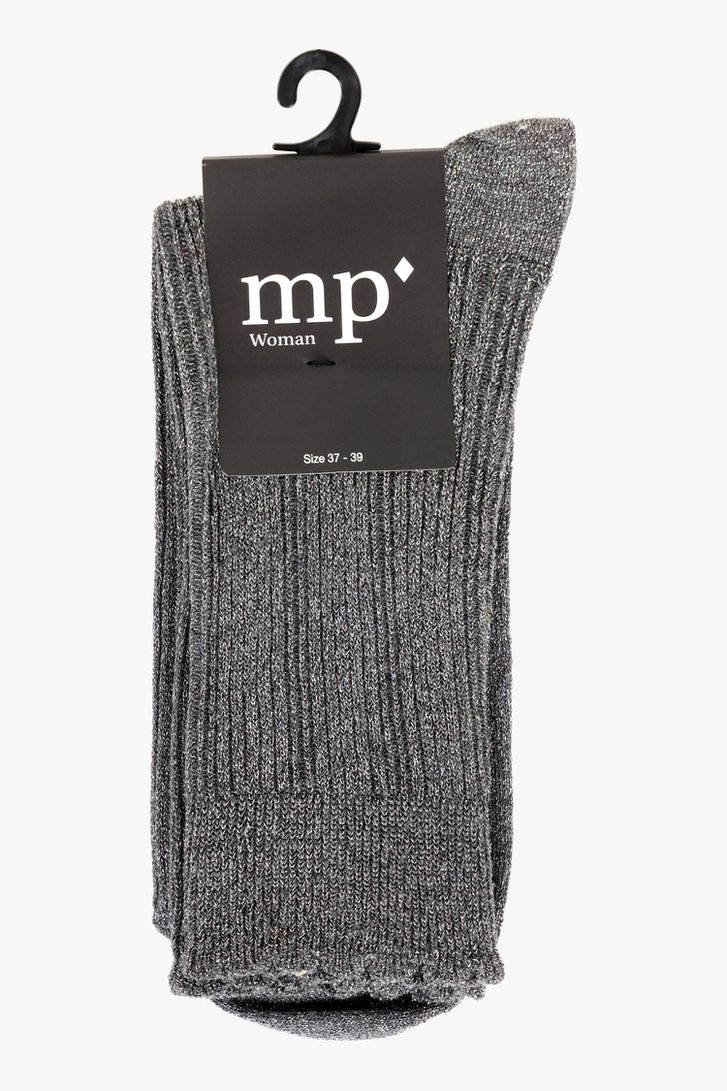 Photo produit 2 de Chaussettes à paillettes argentées de MP Denmark pour Femmes