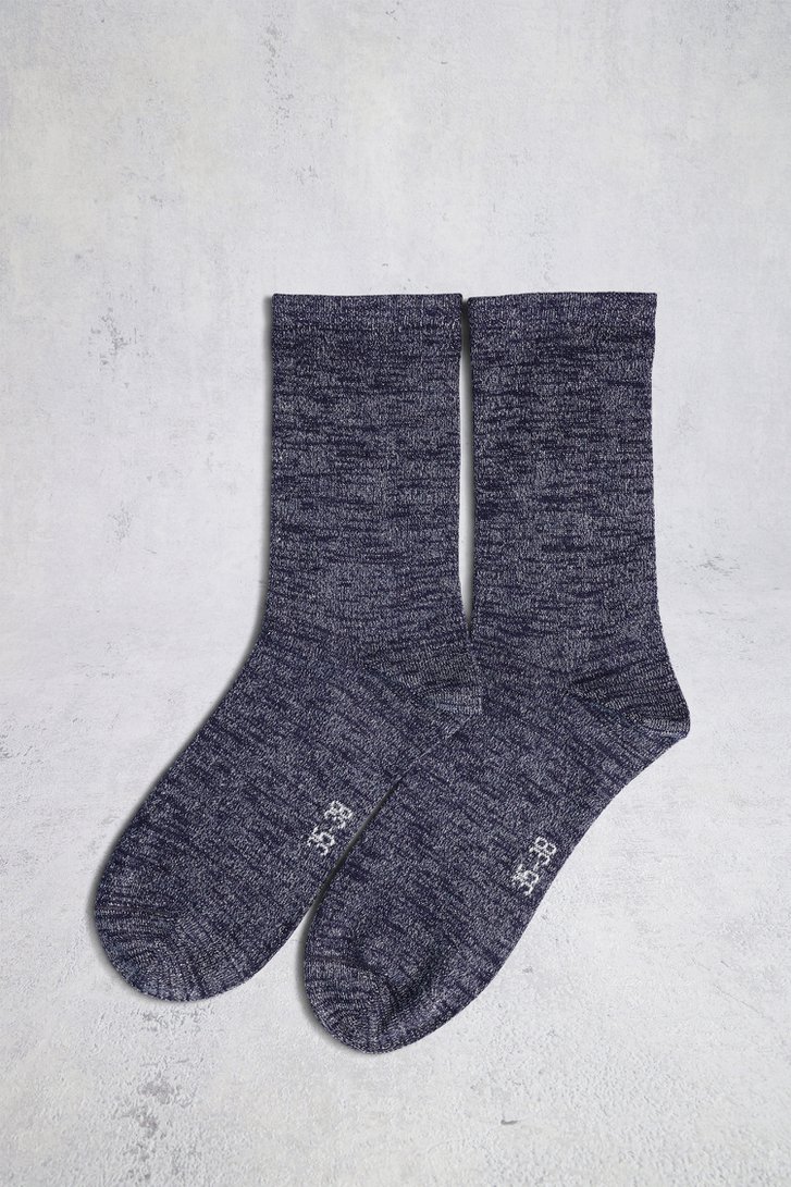 Le devant de Chaussettes argentées  de Liberty Island pour Femmes