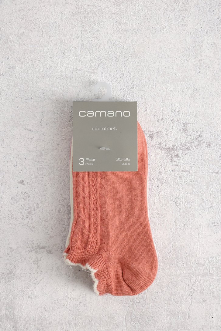 Photo produit 1 de Chaussettes basses - 3 paires de Camano pour Femmes